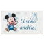 Bigliettini Bomboniere Nascita bimbo topolino