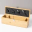 Regalo tema vino scatola per bottiglia di vino bamboo personalizzabile con accessori