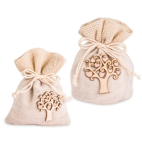 Sacchetti Portaconfetti bomboniere Albero della vita