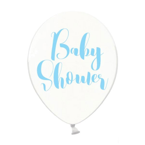 Palloncino Baby Shower Celeste