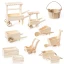 Contenitori in Legno Naturale per Bomboniere e Confettate