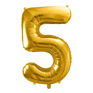 Palloncino Numero 5 Oro