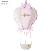 Fiocchi Nascita Bimba Mongolfiera