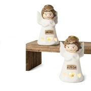 Ultimi 33 pezzi  Bomboniera Angioletto a Led Gioia Amore