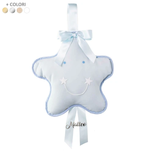 Fiocchi Nascita Bimbo Stella Azzurra