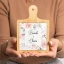 Bomboniere Tema Rose Personalizzate Tagliere in legno