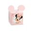 ULTIMI 8 pezzi Bomboniere Battesimo Disney Minnie Scatolina Cubo