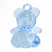 orso ciondolo celeste battesimo