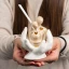 Bomboniere 2025 Linea Abbraccio Coppia che si abbraccia in ceramica