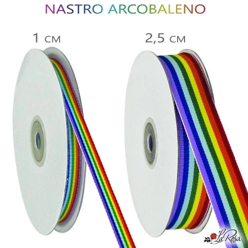 nastro arcobaleno nozze gay unioni civili bomboniere