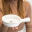 Idea Bomboniera Utile ciotola con manico in ceramica