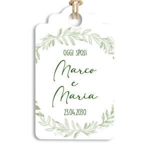 Tag Alloro Personalizzabile