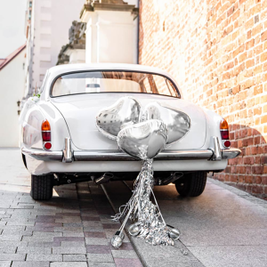 KIT decorazione auto barattoli e palloncini