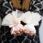 Bomboniere 2027 Linea Plumes Sacchettini portaconfetti con tulle e glitter