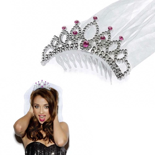 Coroncina con Velo da Sposa