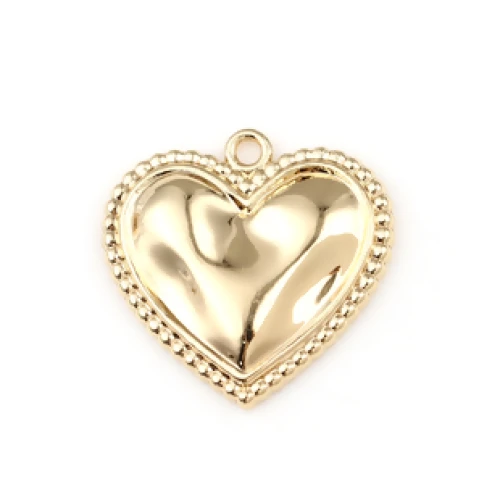 Ciondolo Cuore Oro per Bomboniere