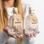 Bomboniere bottiglie di vetro per liquore stile vintage con tappo di sughero