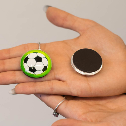 Bomboniere tema calcio magnete con pallone
