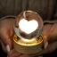 Bomboniere 2027 Matrimonio Sfera LED Cuore personalizzabile
