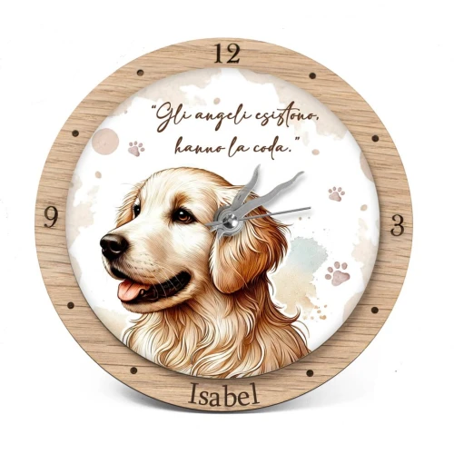 Bomboniere Tema Cane Orologio Personalizzato