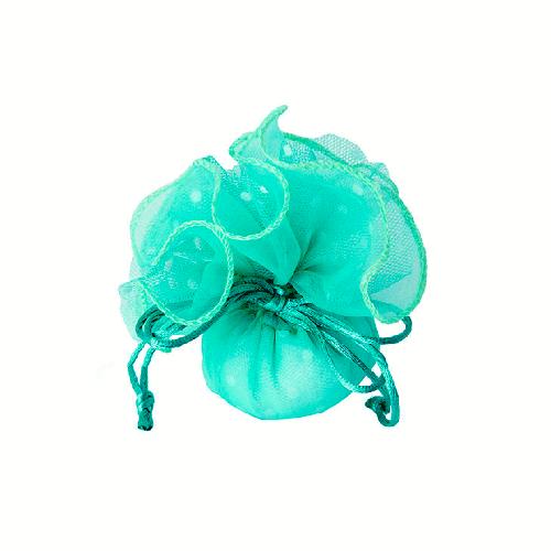 Ultimi 25 pezzi Tulle Pois per Bomboniere Fai-Da-Te tiffany