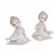 Ultimi 5 pezzi Bomboniere Ballerine danza classica in Porcellana Bomboniere Eleganti