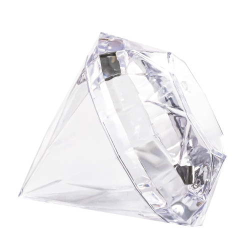 Scatoline a forma di Diamante Plexiglass Portaconfetti