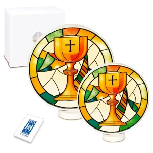 Bomboniere Solidali Quadrifoglio Linea Rito 2026 Icona Comunione LED