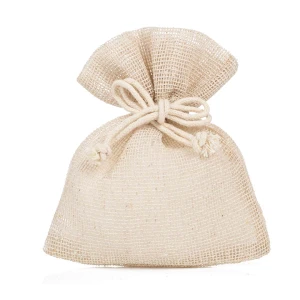 Bomboniere 2026 Linea Grezzo Sacchettino Grande in Yuta naturale Portaconfetti