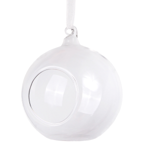 Sfera di vetro 10 cm da appendere