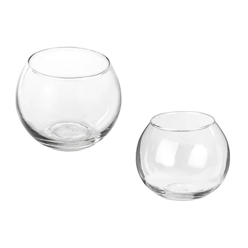 Bomboniere 2026 Vasetti Portapiantine e Portacandela tondi in vetro