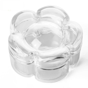 4 Scatole In Plexiglass Porta Confetti – 8x8x8 Cm – Trasparenti