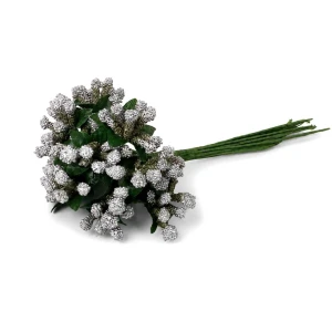 Ultimi 42 pezzi -  Mazzetti di Fiori Argentato