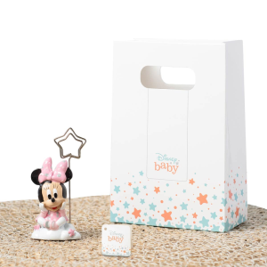 ⚡ OFFERTA LAMPO Bomboniera Linea Disney Baby Clip Minnie su prato fiorito