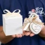 Bomboniere Matrimonio e anniversario Lucchetti cuori Porcellana Personalizzati