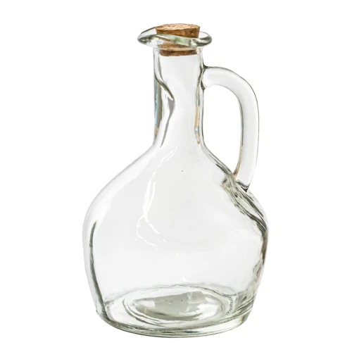 Bottiglia oliera olio economica con tappo di sughero 400 ml