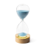 Bomboniere 2025 Laurea Clessidra con base LED personalizzabile