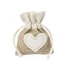 Bomboniere Sacchettini Portaconfetti di Yuta con Cuore in Stock