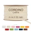 Cordino di Carta riciclata e Intrecciata - rotolo 25 mt
