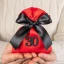 Sacchetto 30 Trentesimo Compleanno con Numero 30 Glitter