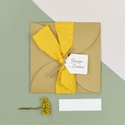 Partecipazioni Matrimonio Originali - Girasole