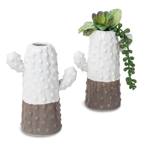 Bomboniere originali vaso a forma di cactus in ceramica OFFERTA