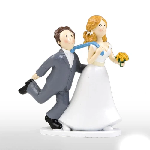 Cake Topper sposi simpatici Umoristici