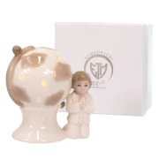Bomboniere in Offerta Mappamondo Luce LED Bimbo in Preghiera