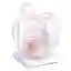 Confezione candela contenitore in vetro con coperchio ed orsetto Grande