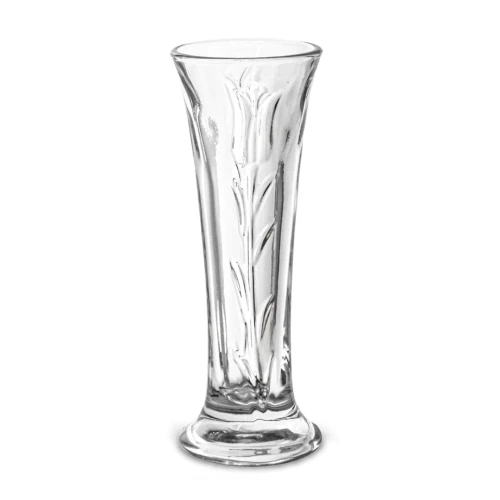 Bomboniera economica vaso in vetro con disegno rosa Stock 2025