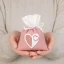 ⚡OFFERTISSIMA Sacchetto Portaconfetti Linea Light Rosa Antico con Cuore