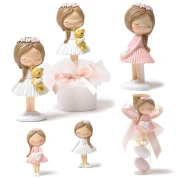 Bomboniere 2026 Linea Plissé Ballerina con ghirlanda di fiori - Alta Qualità