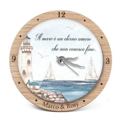 Bomboniere Tema Mare Orologio Personalizzato