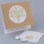 Partecipazione Matrimonio Originale in Kraft con mazzo di fiori - Primavera
